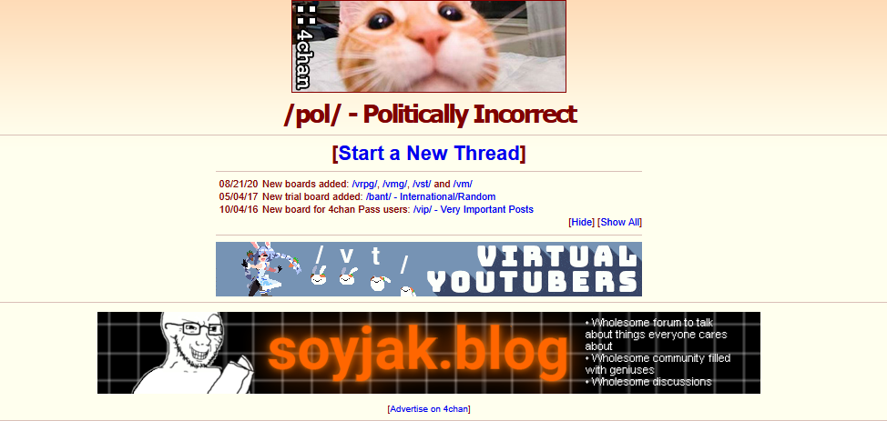 Nushlog is paying for ads on 4CHAN, KEK!