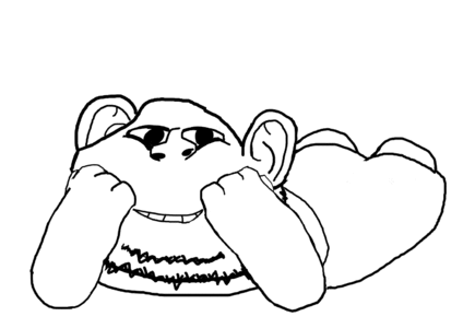 173853 - soybooru.com - laying_on_belly impish_soyak_ears heckin_wholesomerino hands_on_face l...gif