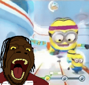 negro playing minion run.gif