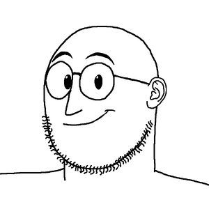 251089 - soybooru.com - 1soyjak bald closed_mouth ear eyebrow eyebrows fat glasses happy hotdi...png