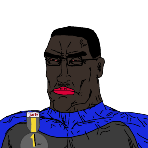 SoyBooru.com - 139637 - award black_skin bloodshot_eyes buff clothes glasses hair jake jartycu...png