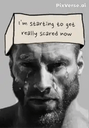 SoyBooru.com - 125175 - blinking chad crying giga giga_chad grey_skin i'm_starting_to_get_real...gif